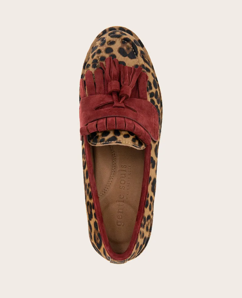 GENTLE SOULS - Cydney Haircalf And Suede Tassel Loafer sold by Kenneth Cole product image thumbnail 4