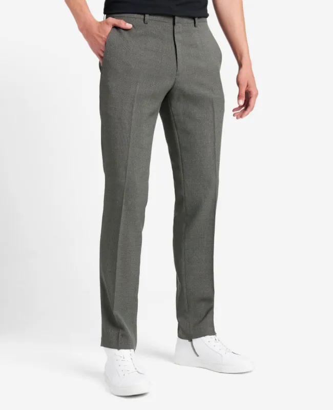 Slim-Fit Tic Weave Dress Pant made by Kenneth Cole