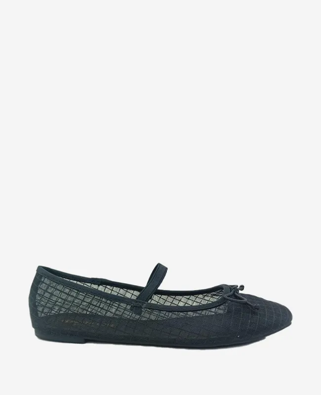 Myra Mesh Leather Ballet Flat sold by Kenneth Cole