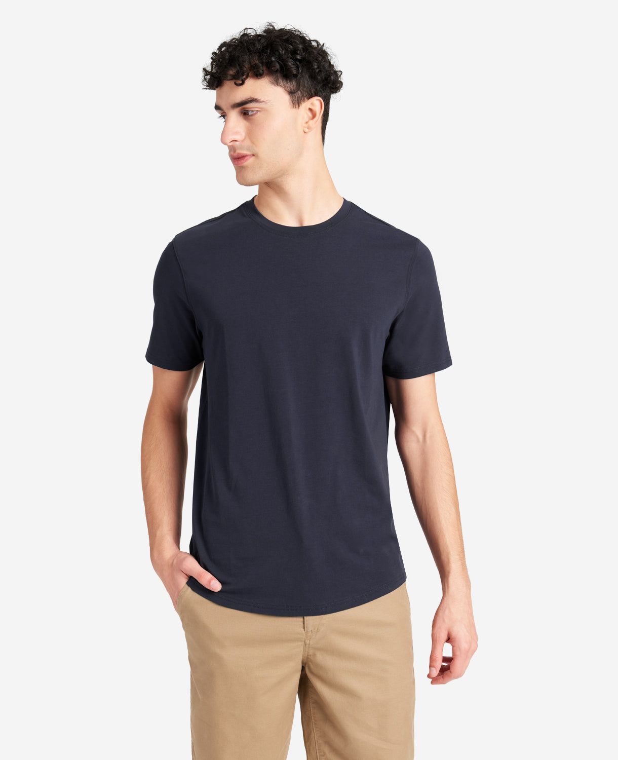 Essential Stretch Crew Neck T-Shirt sold by Kenneth Cole product image thumbnail 4