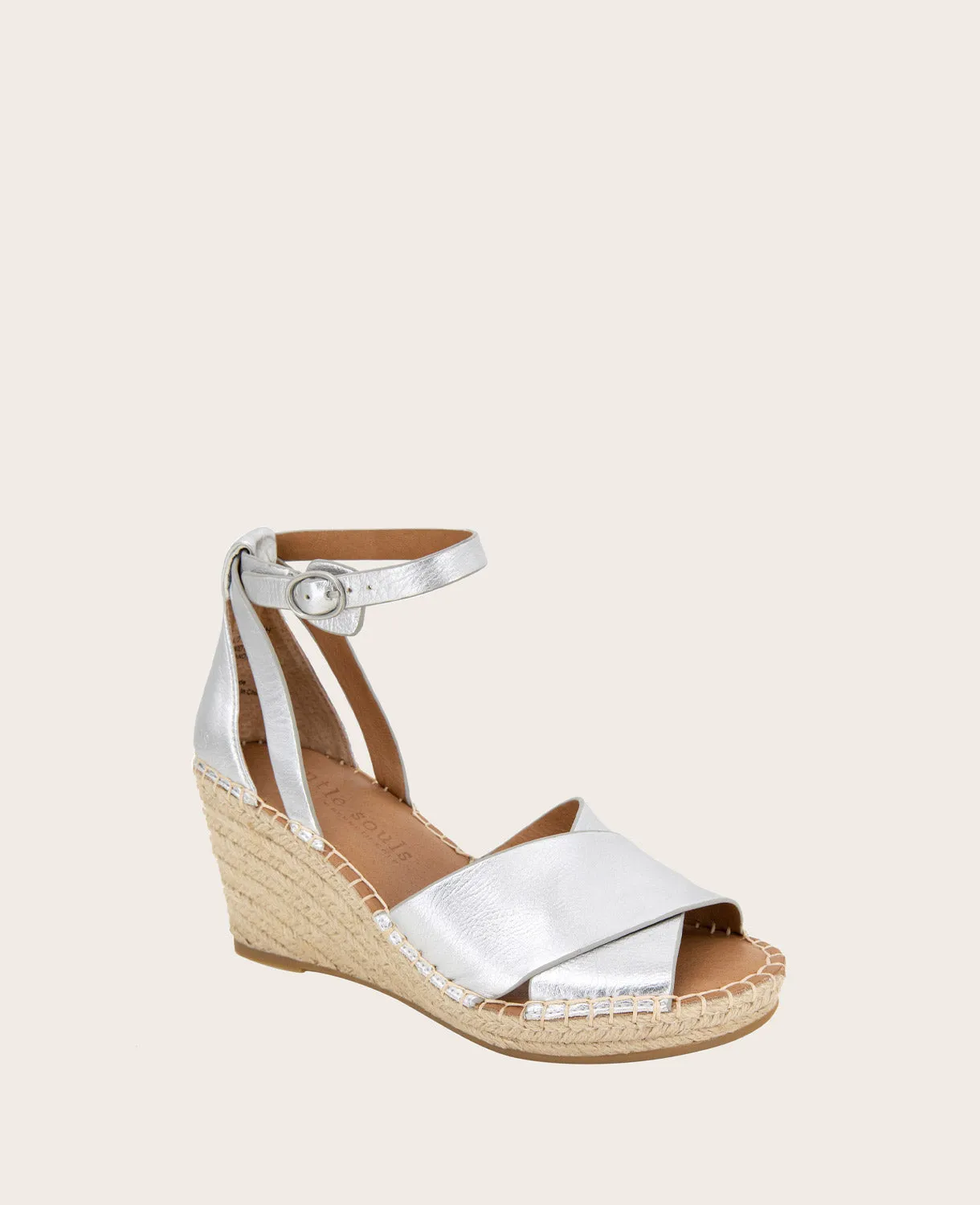 GENTLE SOULS - Charli Suede X-Band Espadrille Wedge Sandal sold by Kenneth Cole product image thumbnail 2