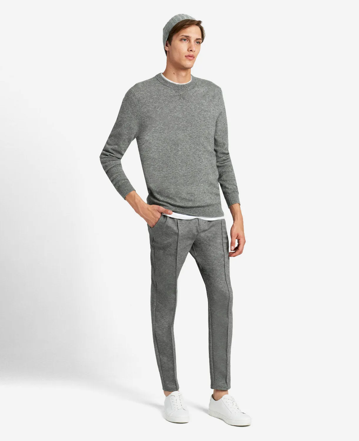 Site Exclusive! Crew Neck Cashmere Sweater sold by Kenneth Cole product image thumbnail 2