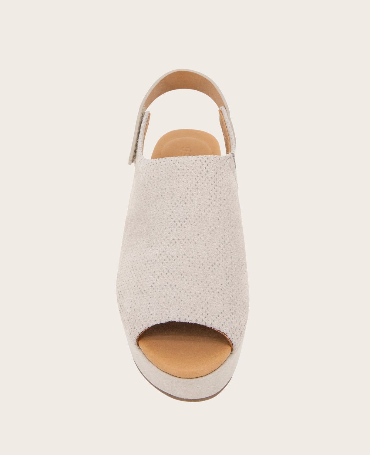 Nyssina Suede Platform Wedge Sandal sold by Kenneth Cole product image thumbnail 4