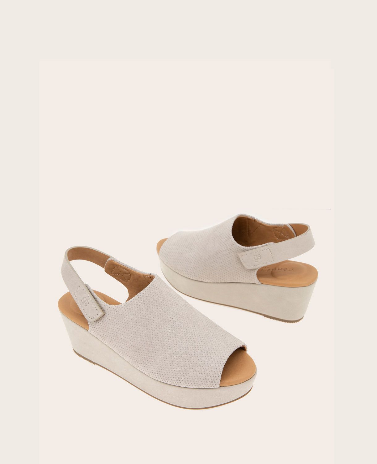 Nyssina Suede Platform Wedge Sandal sold by Kenneth Cole product image thumbnail 2