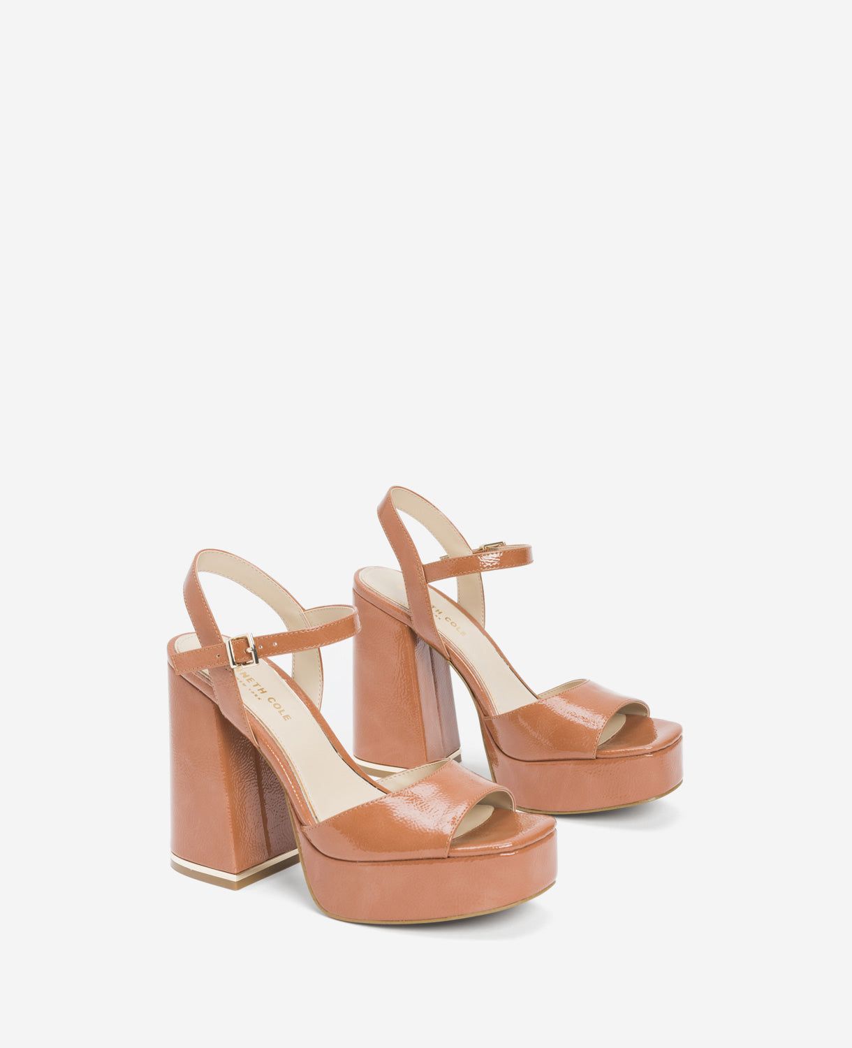 Dolly Ankle Strap Platform Heeled Sandal sold by Kenneth Cole product image thumbnail 2
