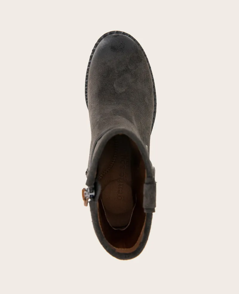 GENTLE SOULS - Barker Suede Moto Boot sold by Kenneth Cole product image thumbnail 4