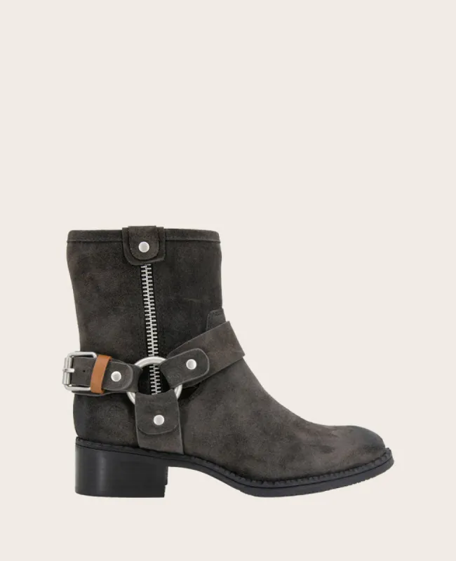 GENTLE SOULS - Barker Suede Moto Boot sold by Kenneth Cole