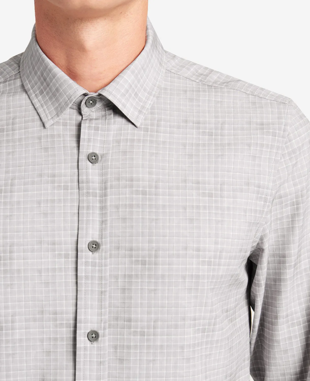 Stretch Print Button-Down Shirt sold by Kenneth Cole product image thumbnail 3