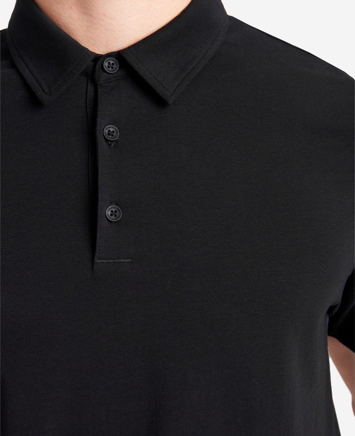 Essential Stretch Knit Polo sold by Kenneth Cole product image thumbnail 3