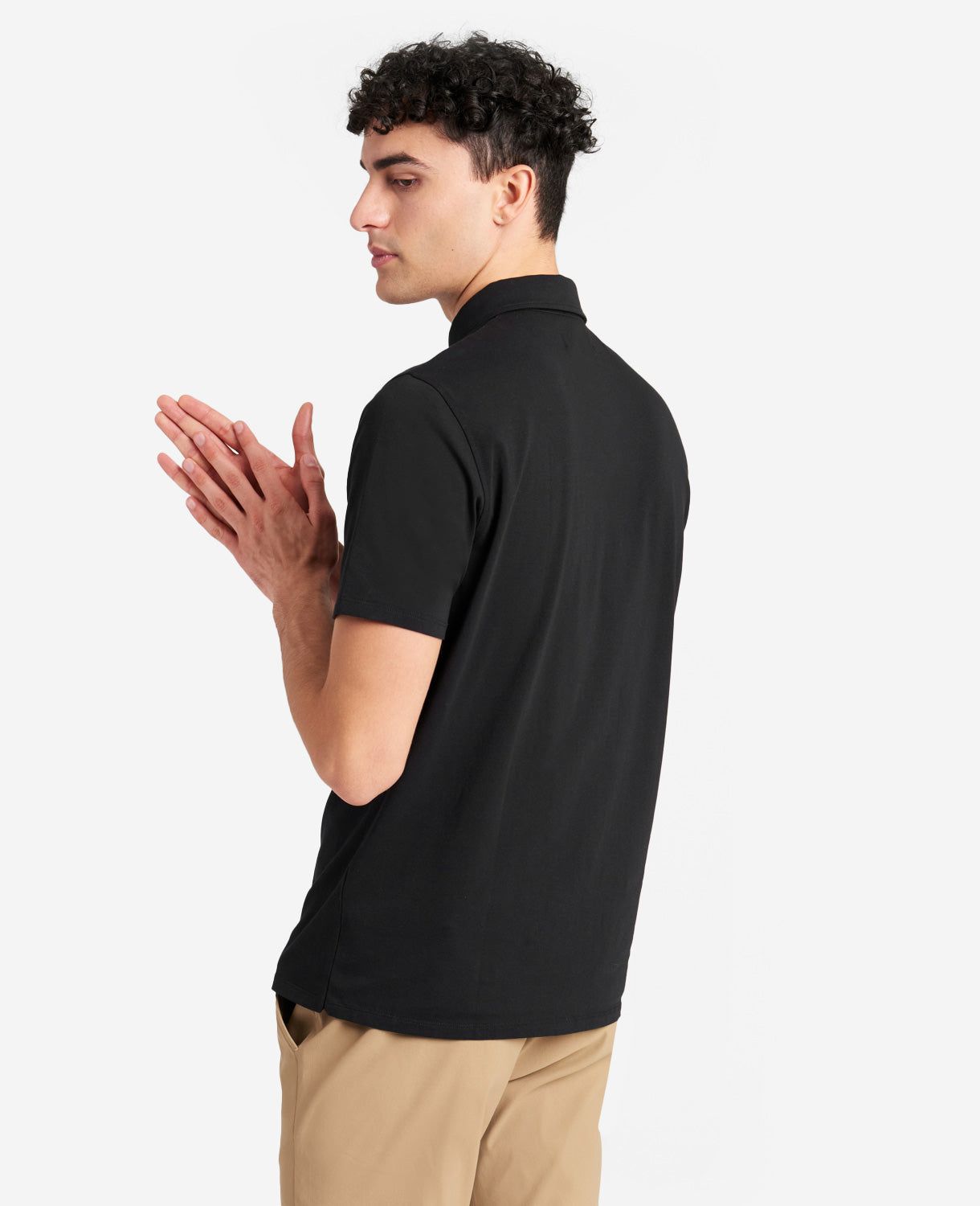 Essential Stretch Knit Polo sold by Kenneth Cole product image thumbnail 5
