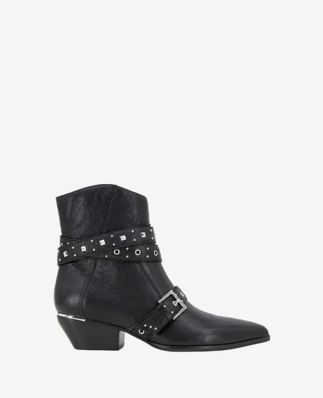 Cheyenne Leather Stud Bootie sold by Kenneth Cole