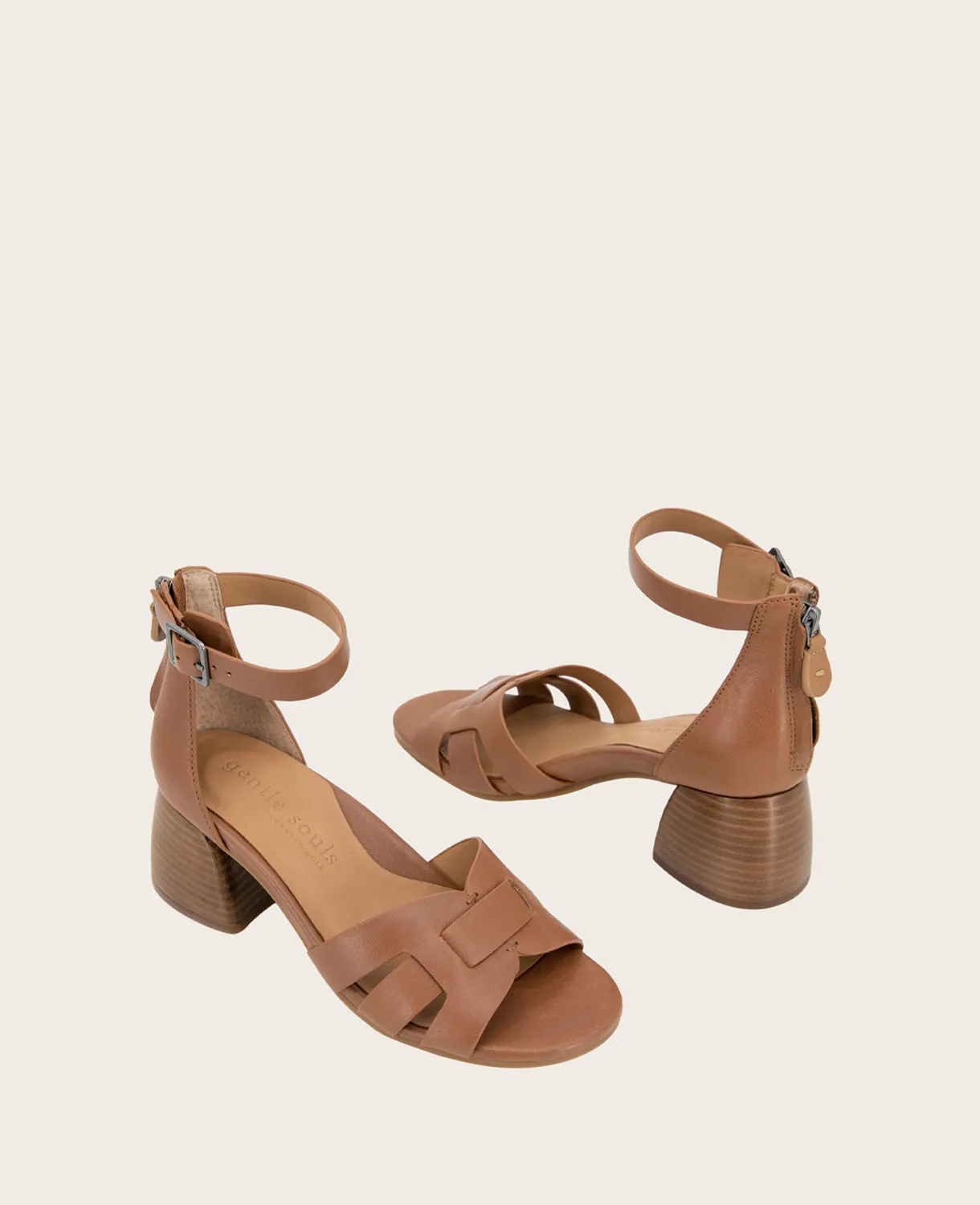 GENTLE SOULS - Myla Leather Heeled Sandal sold by Kenneth Cole product image thumbnail 2