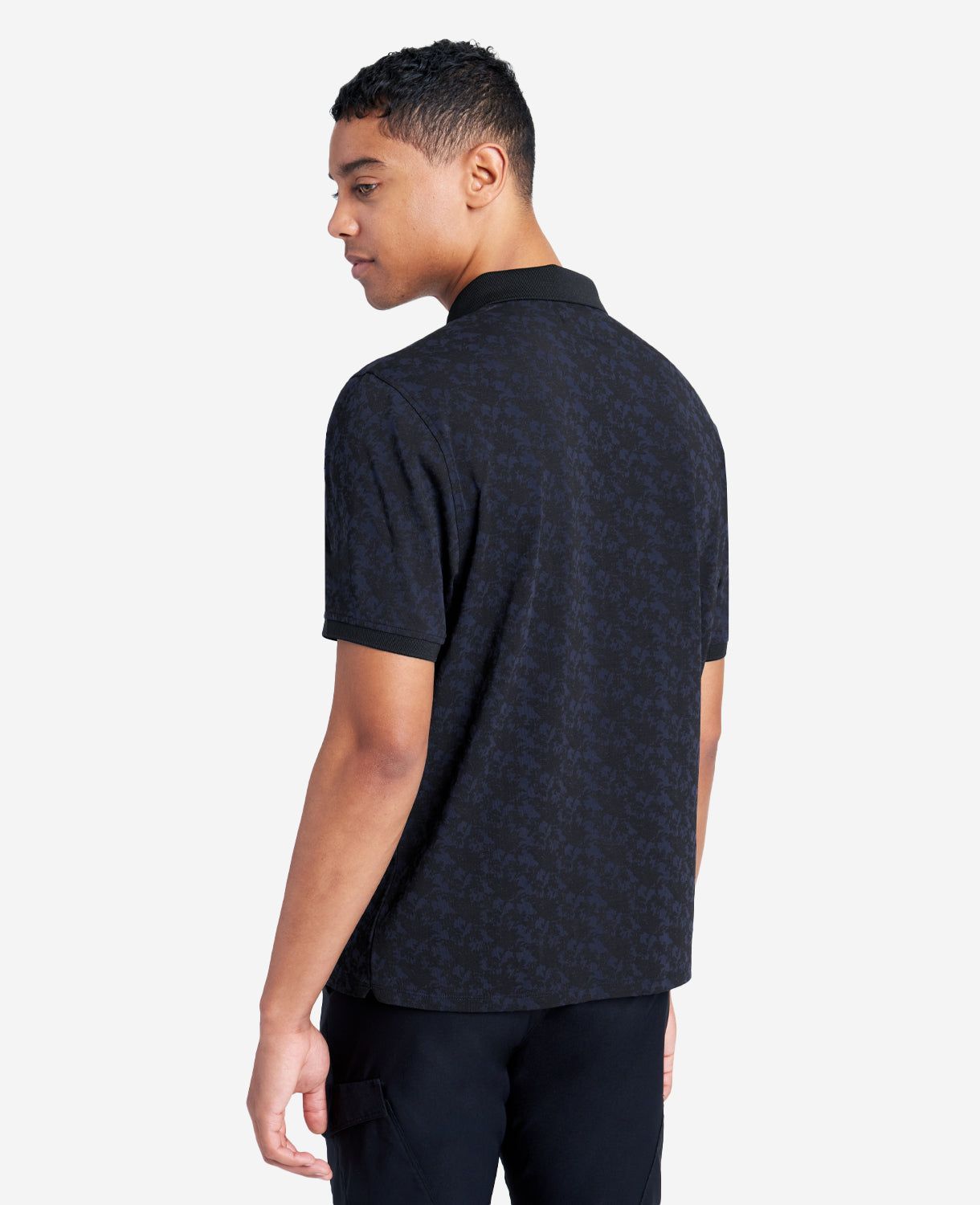 Printed Stretch Knit Polo sold by Kenneth Cole product image thumbnail 5