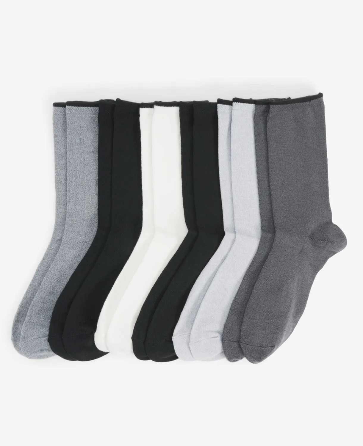 Ribbed Crew Socks 6-Pack sold by Kenneth Cole