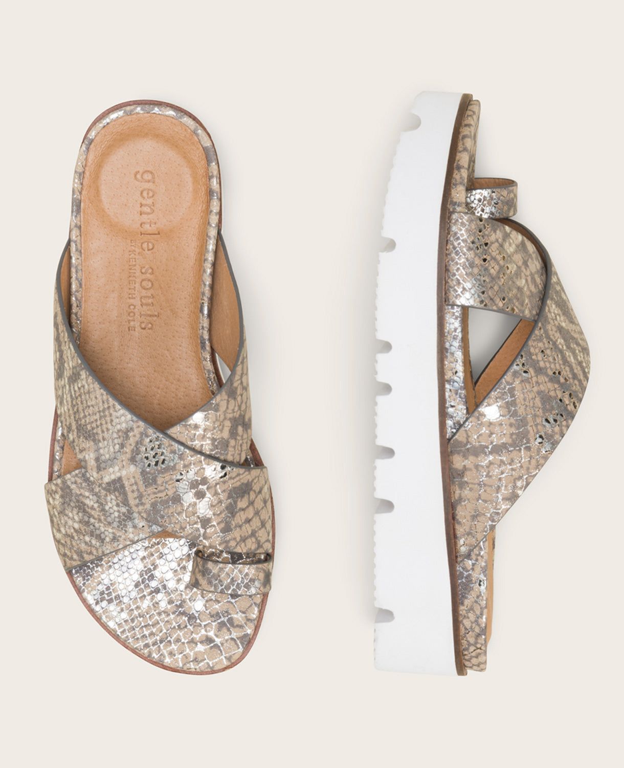 Lilly Leather Platform Sandal sold by Kenneth Cole product image thumbnail 4