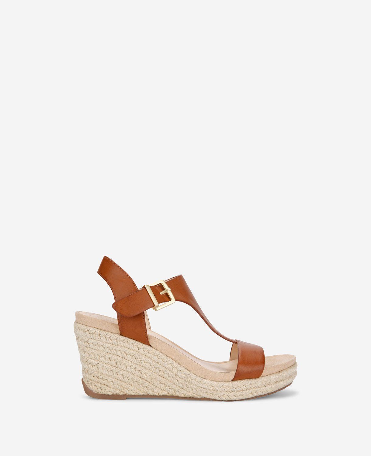 Card T-Strap Espadrille Wedge Sandal sold by Kenneth Cole