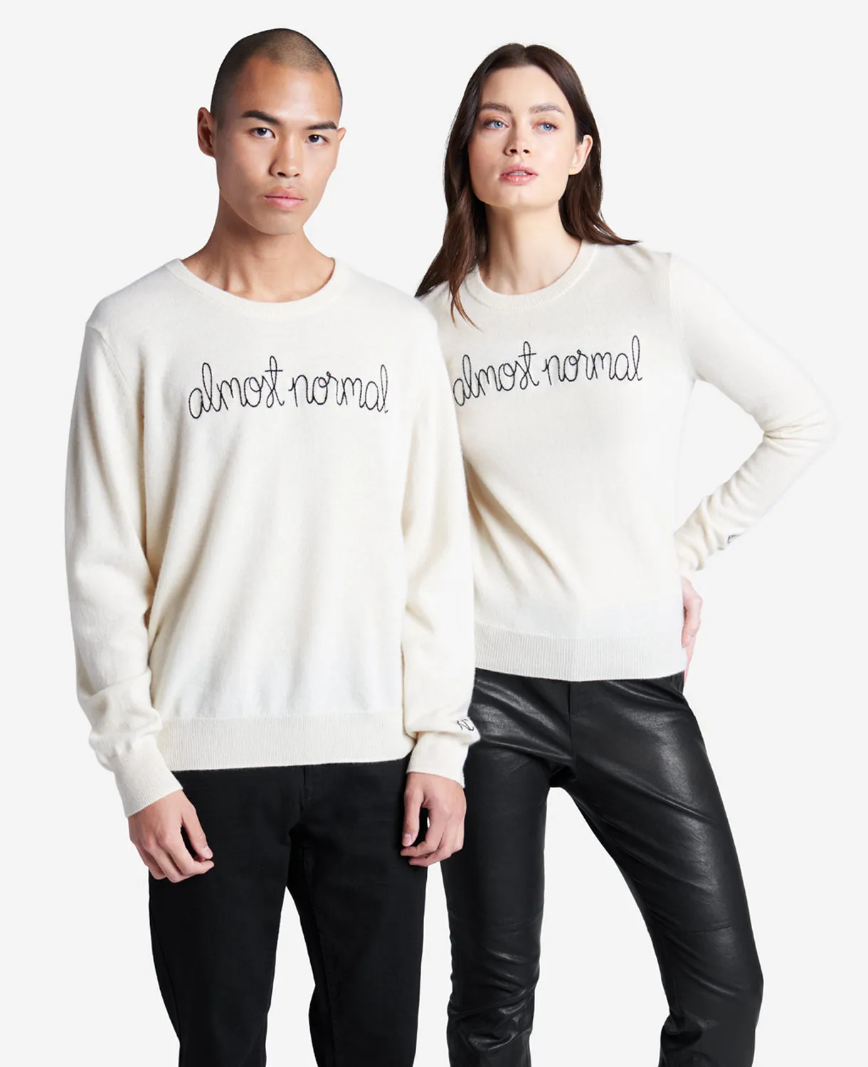 Lingua Franca Almost Normal Cashmere Sweater sold by Kenneth Cole