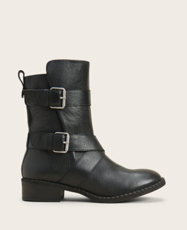 Best Double-Buckle Midshaft Moto Bootie sold by Kenneth Cole