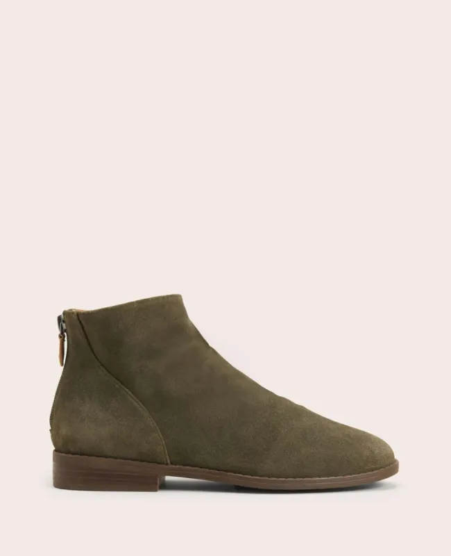 Emma Suede Zip Bootie sold by Kenneth Cole