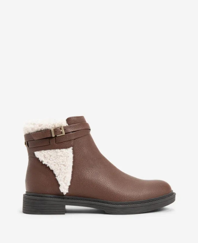 Wind Cozy Buckle Bootie with Lug Sole sold by Kenneth Cole