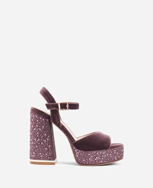 Dolly Ankle Strap Platform Heeled Sandal sold by Kenneth Cole