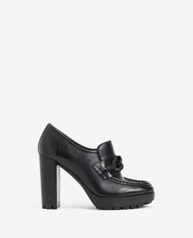 Justin Heeled Lug Loafer sold by Kenneth Cole