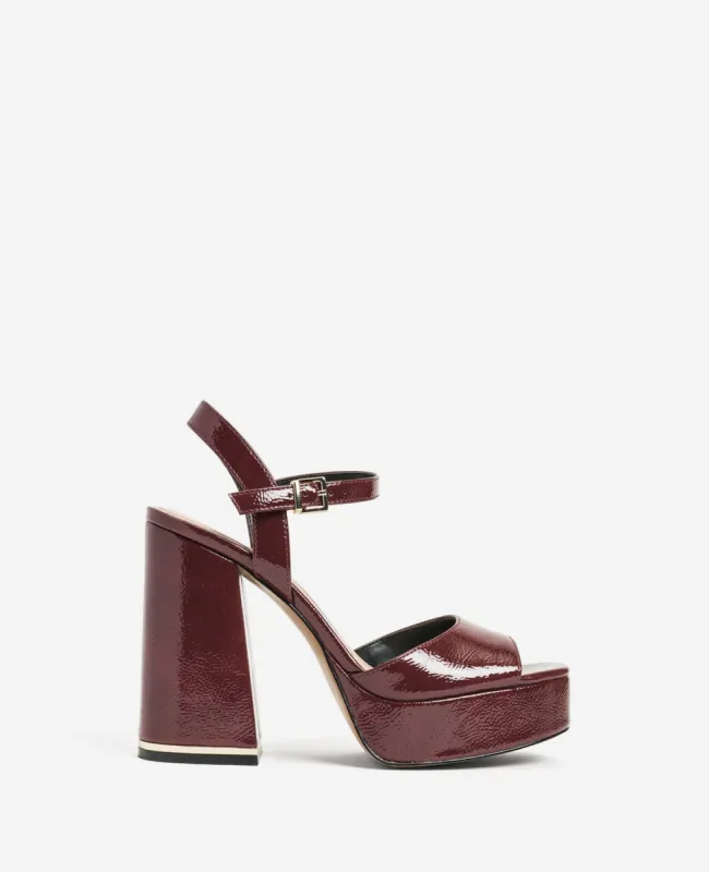 Dolly Ankle Strap Platform Heeled Sandal sold by Kenneth Cole