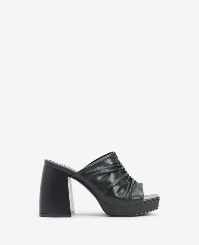 Anika Platform Mule Heeled Sandal made by Kenneth Cole