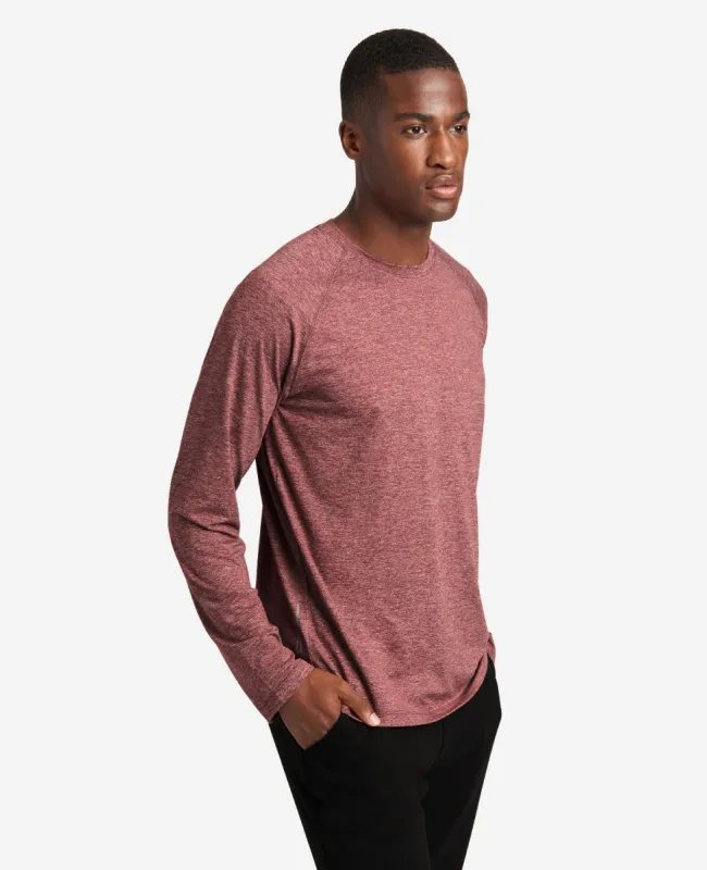 Raglan Active Long Sleeve Tee made by Kenneth Cole