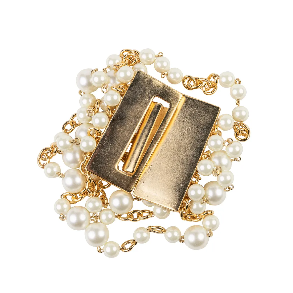 Pearl Chain Bracelet sold by Kenneth Jay Lane product image thumbnail 5