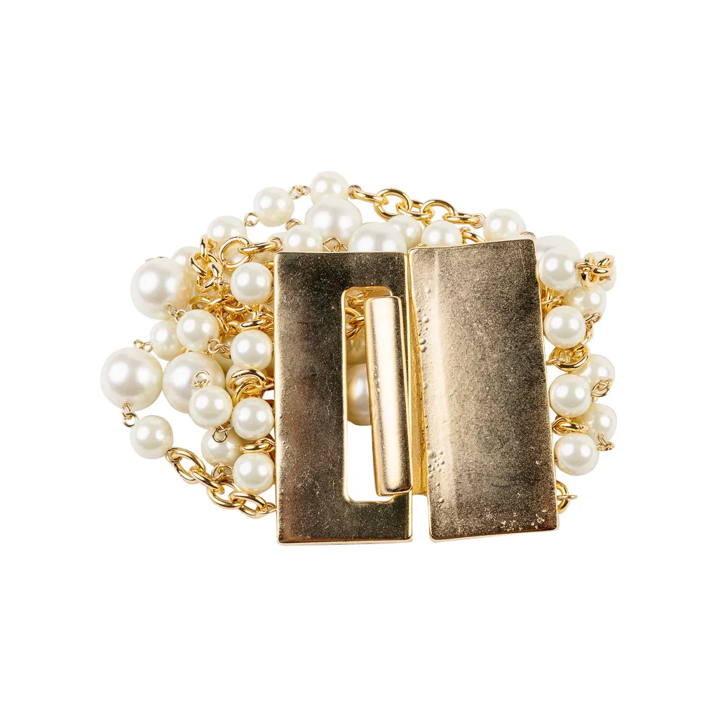 Pearl Chain Bracelet sold by Kenneth Jay Lane product image thumbnail 3