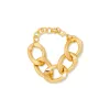 Large Link Gold Chain Bracelet sold by Kenneth Jay Lane