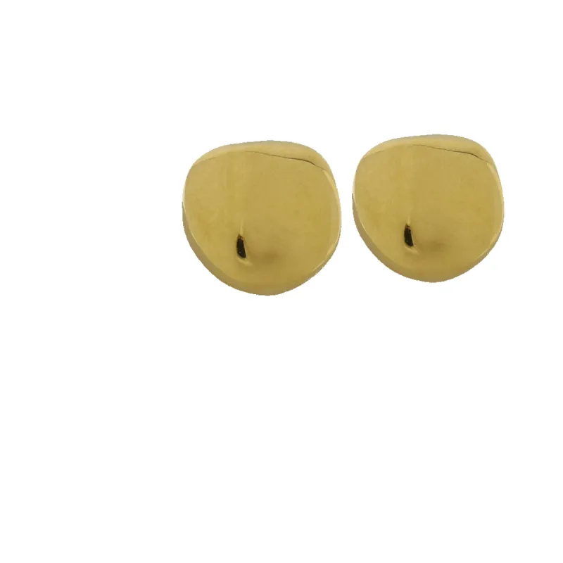 Polished Gold Nugget Clip Earring sold by Kenneth Jay Lane