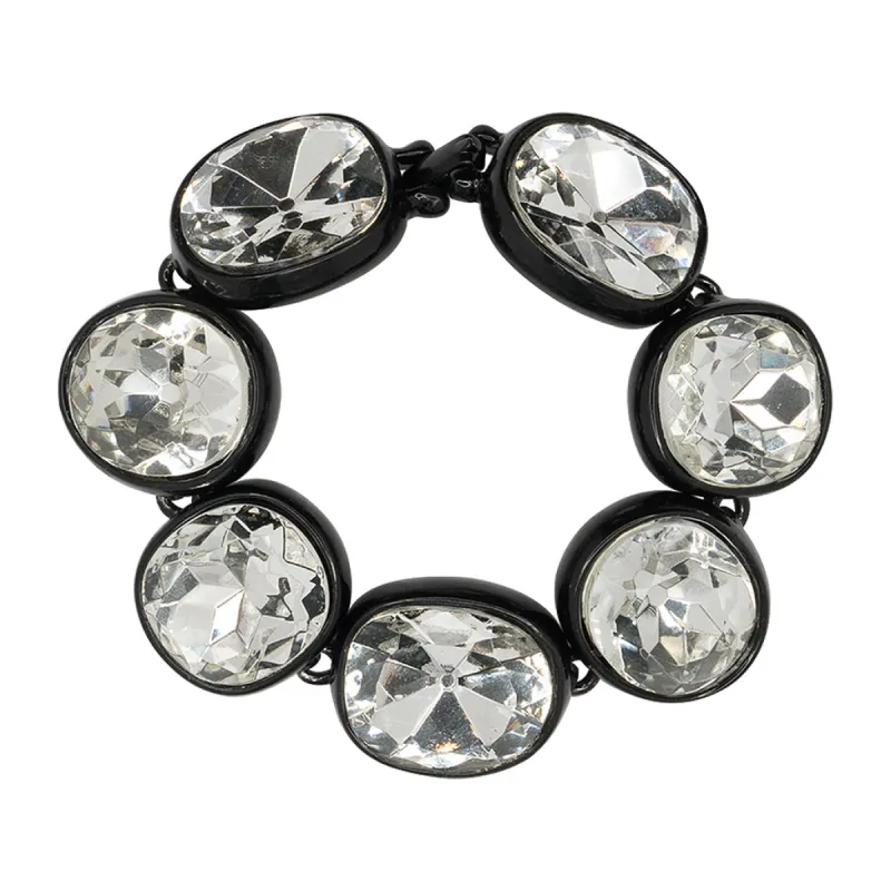 Crystal Headlight Bracelet sold by Kenneth Jay Lane