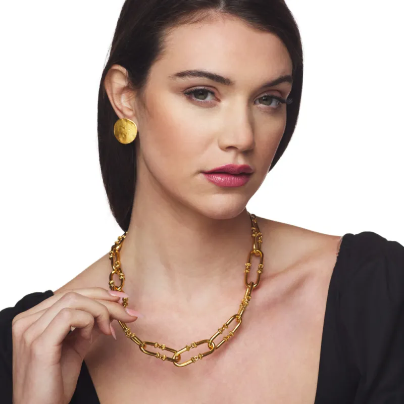 Antique Gold Link Necklace sold by Kenneth Jay Lane