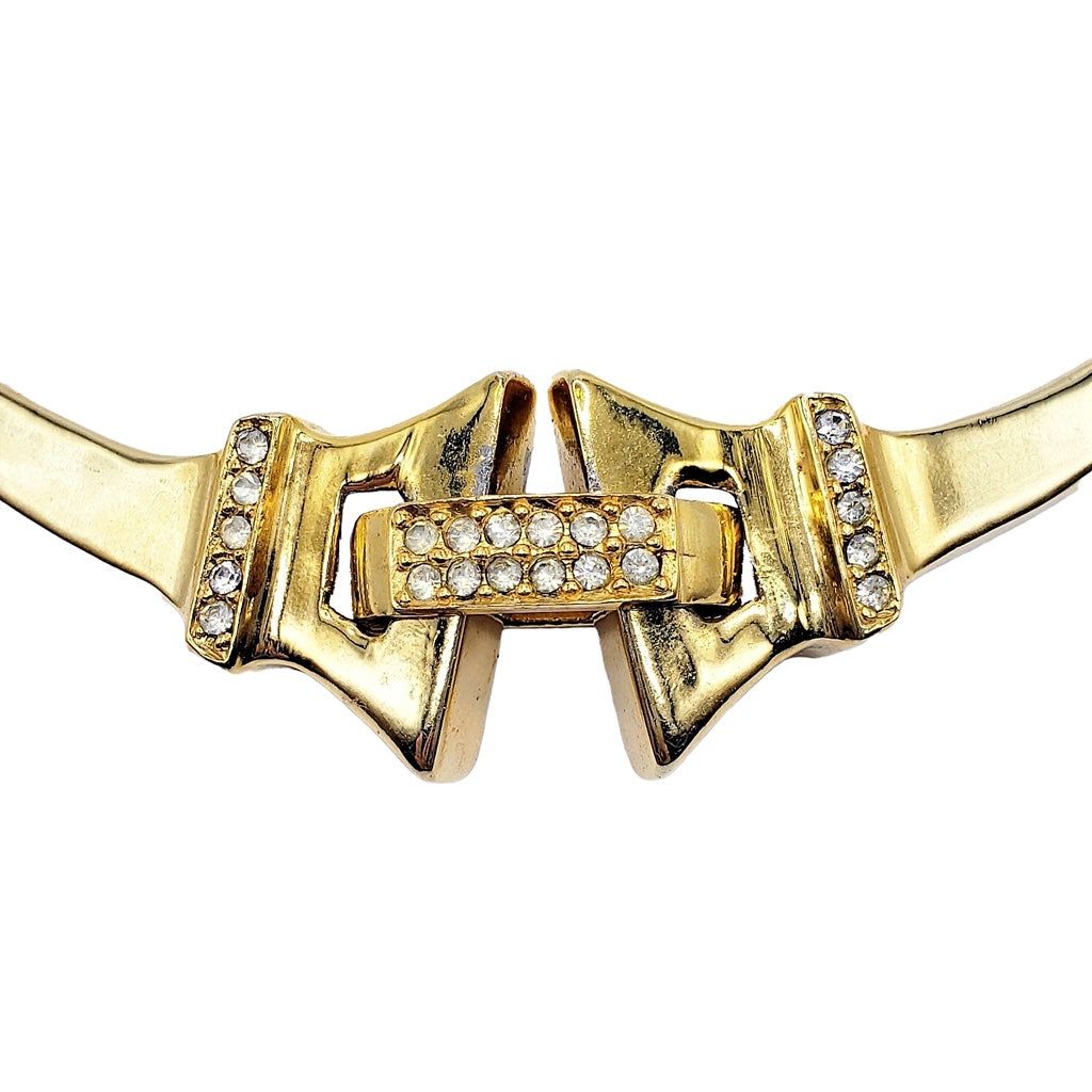 Vintage Crystal Collar Necklace sold by Kenneth Jay Lane product image thumbnail 3