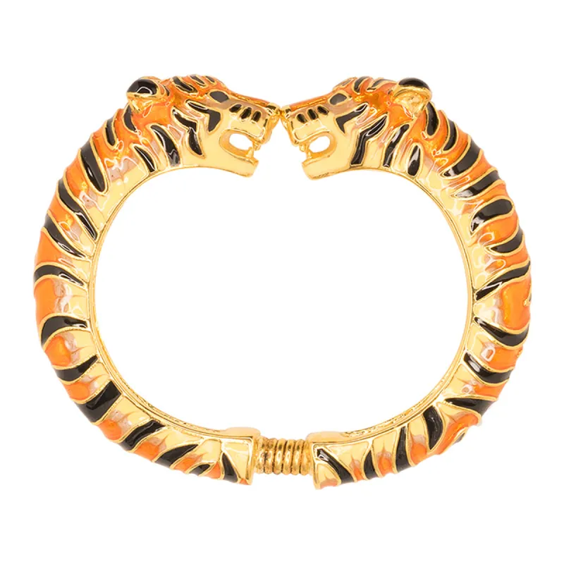 Orange Tiger Bracelet sold by Kenneth Jay Lane
