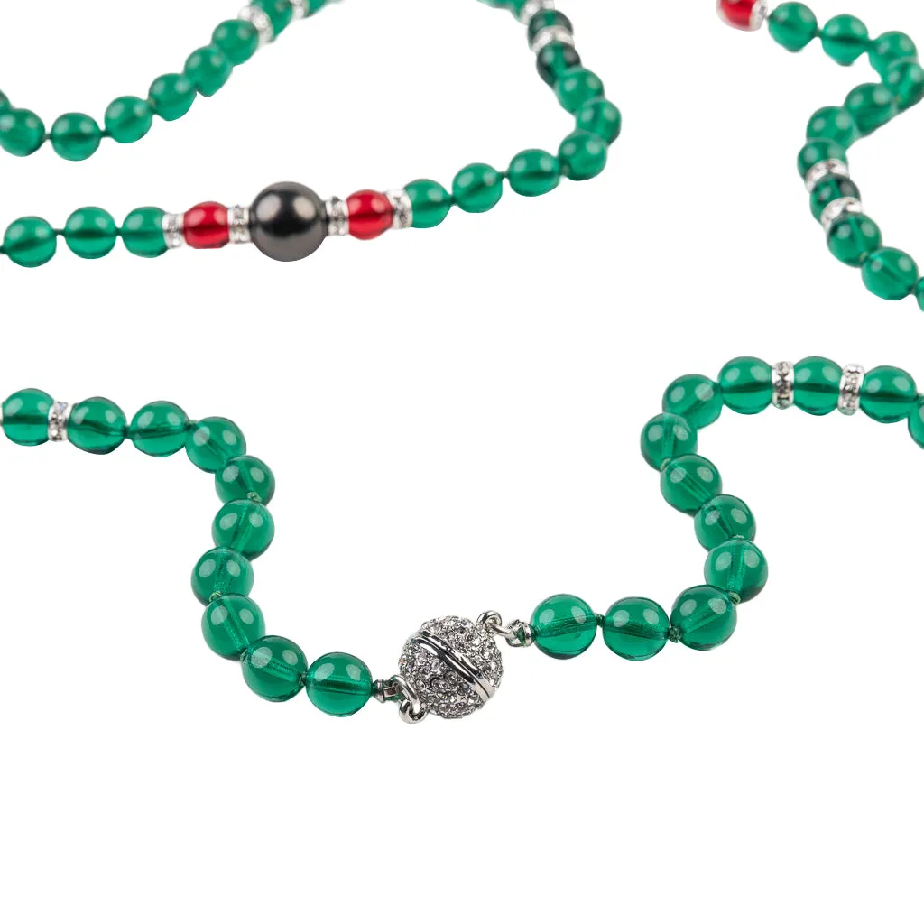 Gemstone and Pearl Necklace sold by Kenneth Jay Lane product image thumbnail 3
