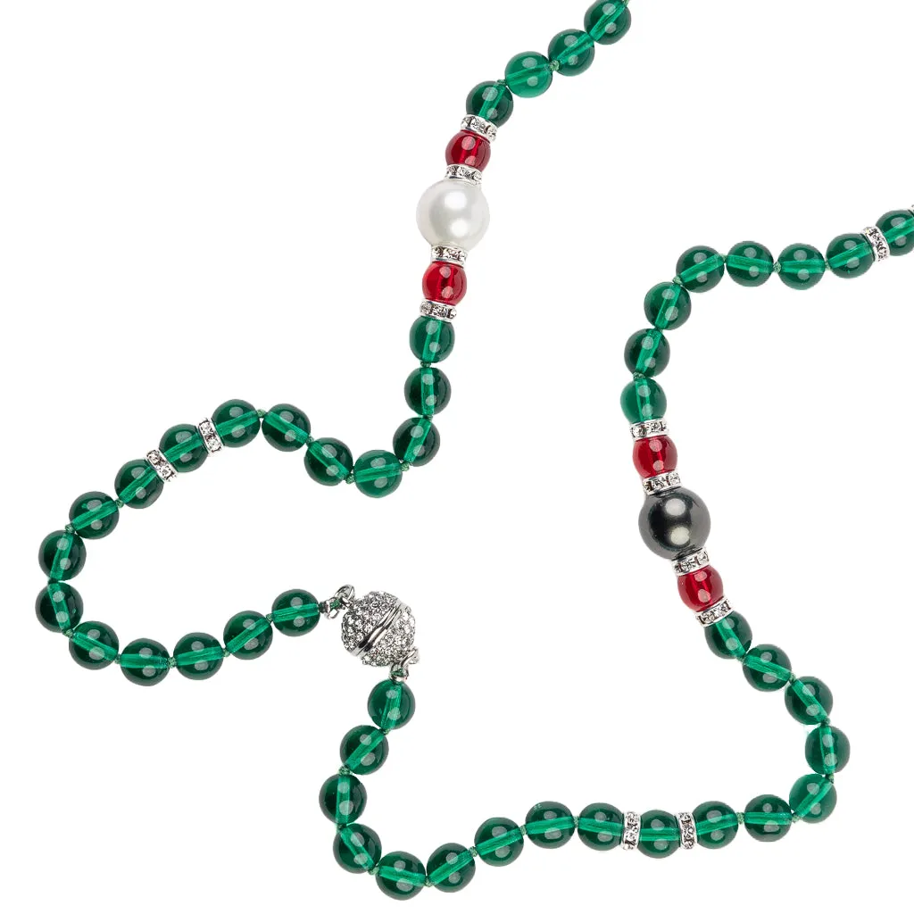 Gemstone and Pearl Necklace sold by Kenneth Jay Lane product image thumbnail 4
