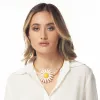 Yellow Daisy Collar Necklace sold by Kenneth Jay Lane