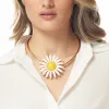 Yellow Daisy Collar Necklace sold by Kenneth Jay Lane