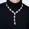 Gold Leaves Necklace sold by Kenneth Jay Lane