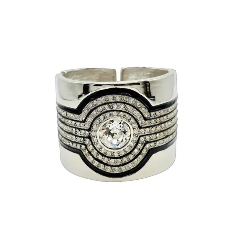 Vintage Rhinestone Cuff sold by Kenneth Jay Lane