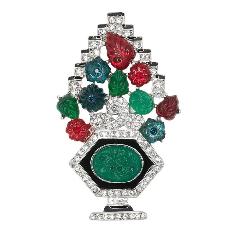 Multi Color Deco Pin sold by Kenneth Jay Lane