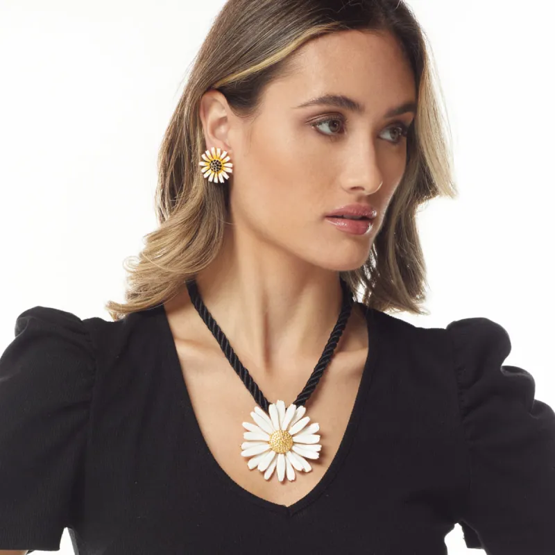 Daisy Pendant Necklace sold by Kenneth Jay Lane