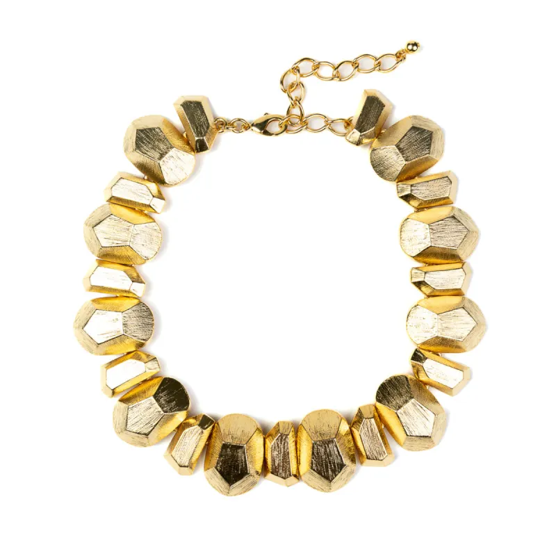 Gold Nugget Necklace sold by Kenneth Jay Lane