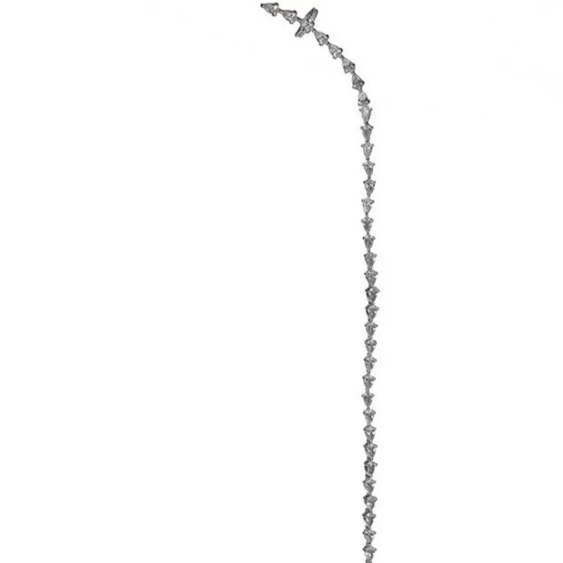 PEAR CZ X LONG CRAWLER sold by Kenneth Jay Lane