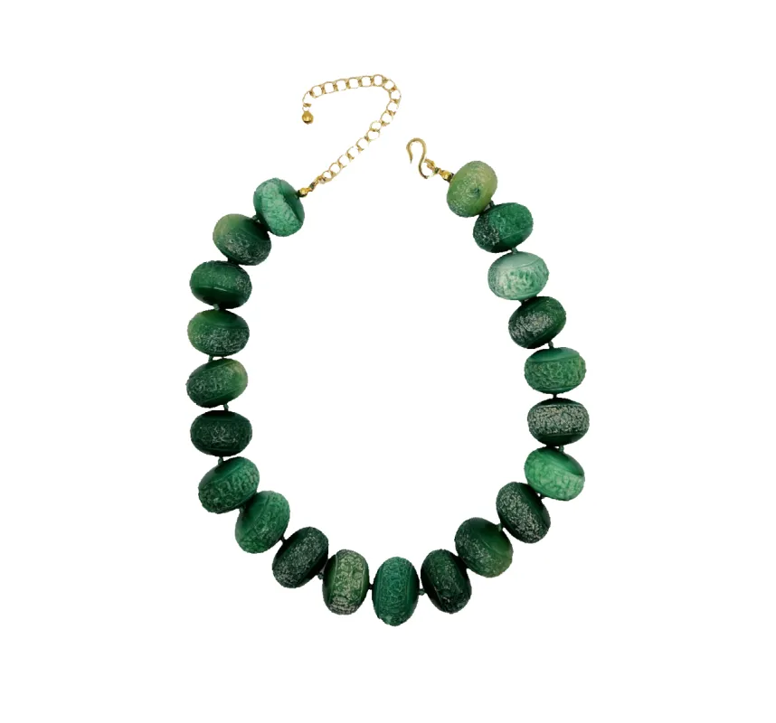 Vintage Jade Bead Necklace sold by Kenneth Jay Lane