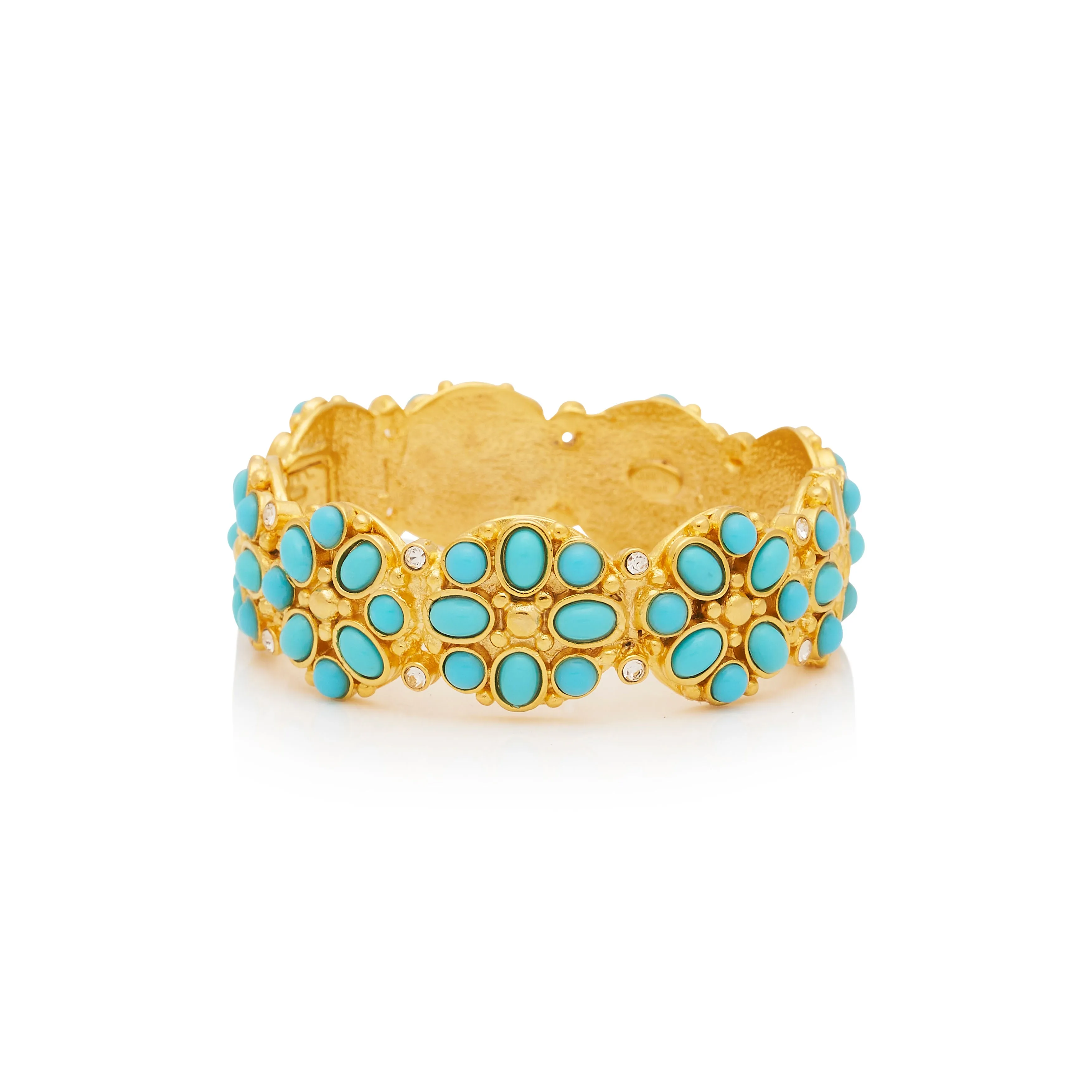 Gold & Turquoise Bracelet sold by Kenneth Jay Lane