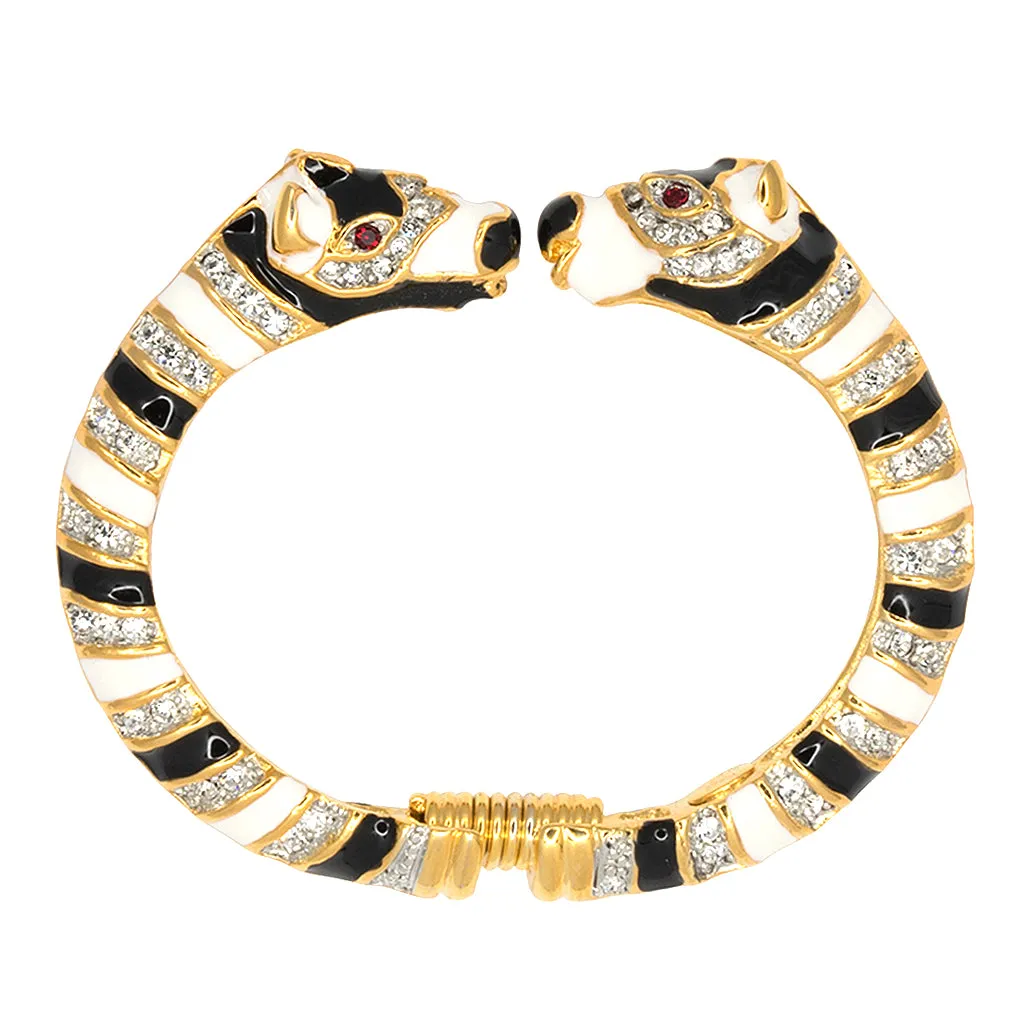 Zebra Head Bracelet sold by Kenneth Jay Lane